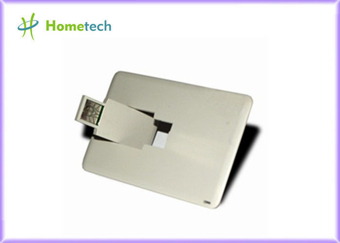 Hediye Kredi Kartı USB Depolama Aygıtı / 512MB Büyük Kapasiteli Başparmak Sürücüsü dolu Renkli Logo Baskısı