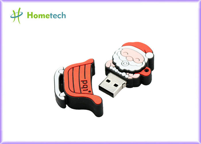 Orijinal Christmas Gift Özel USB Flash Sürücü 64GB Yüksek Hızlı
