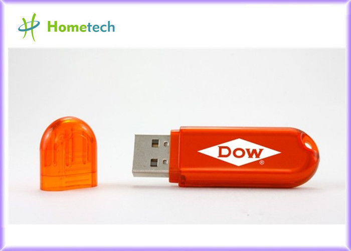 USB Flash Bellek Sürücüsü Katlama Kalem Mavi, Hediye İçin Anahtarlıklı Plastik USB Flash Sürücü