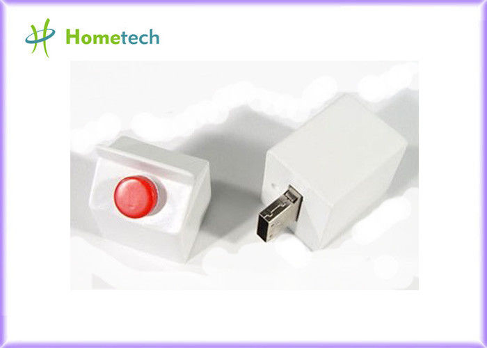 Beyaz 4G 8G Karikatür USB Flash Sürücü, Serin Memory Stick başparmak götürmek